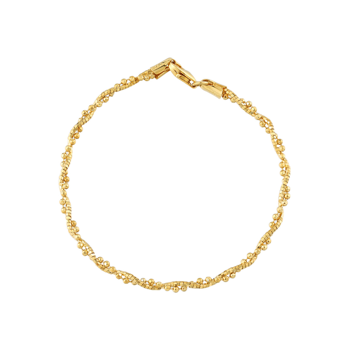Kugeltwist – doppeltes Armband