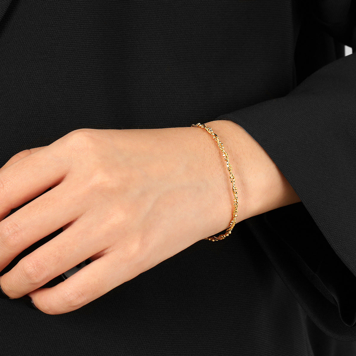 Kugeltwist – doppeltes Armband