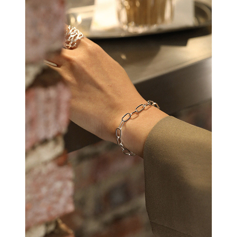 Catena – Gliederarmband aus Sterlingsilber