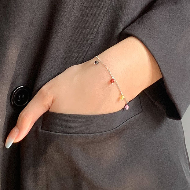 Farbenkette – Kugelarmband