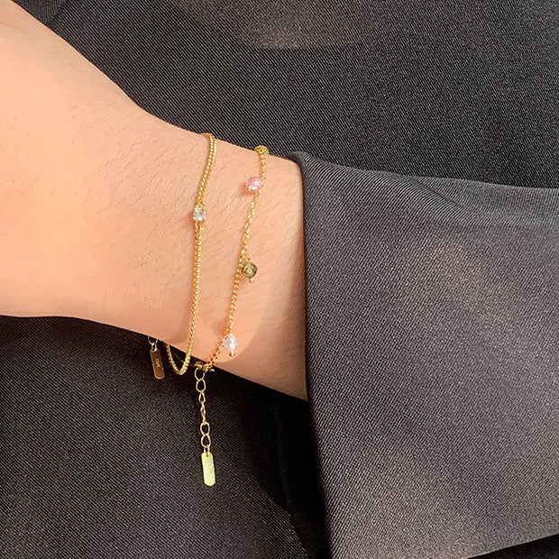 Farbenkette – Kugelarmband