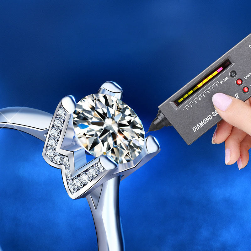 Vera – Solitärring aus Sterlingsilber