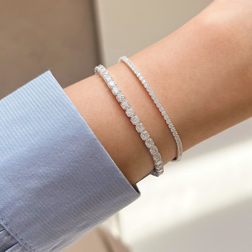 Lichtreihe – Zirkonia-Armband
