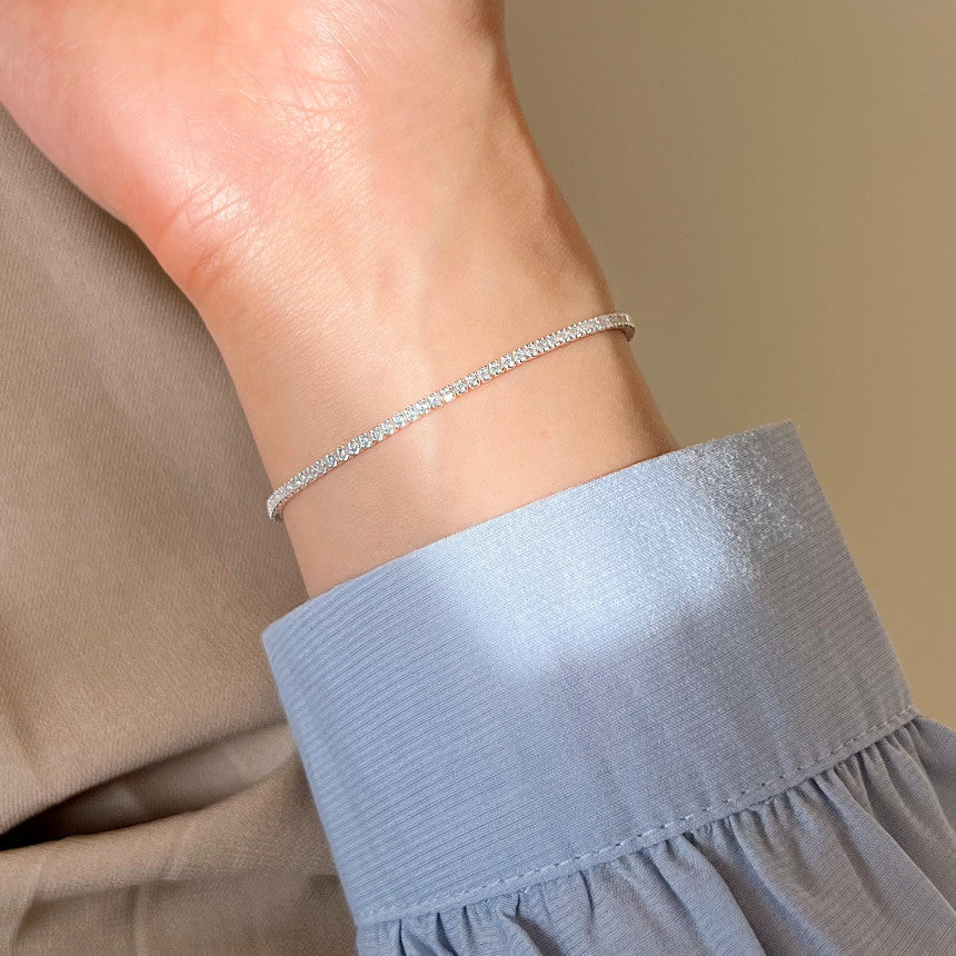 Lichtreihe – Zirkonia-Armband