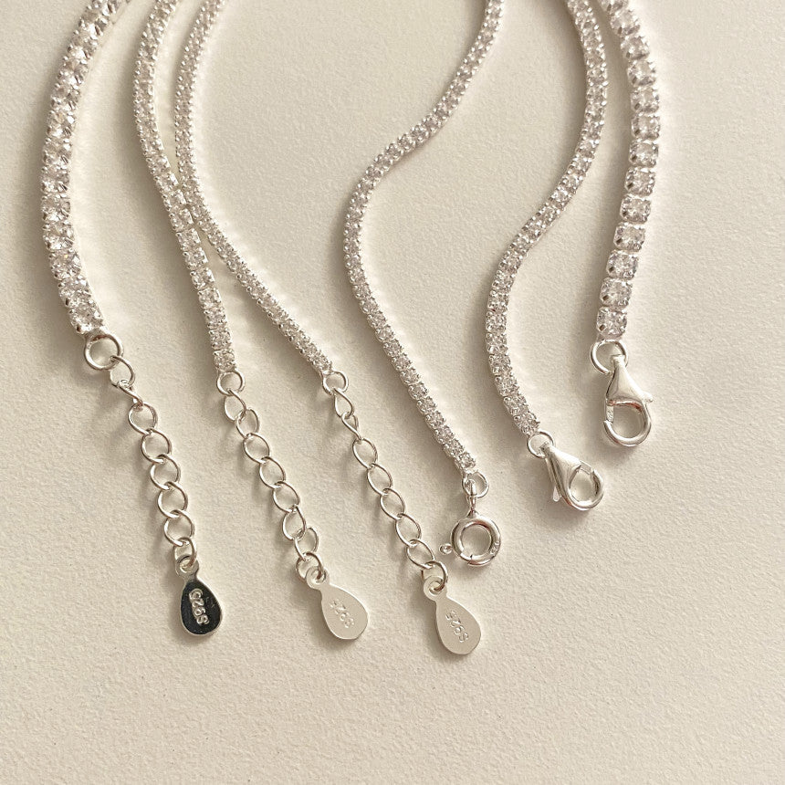 Lichtreihe – Zirkonia-Armband