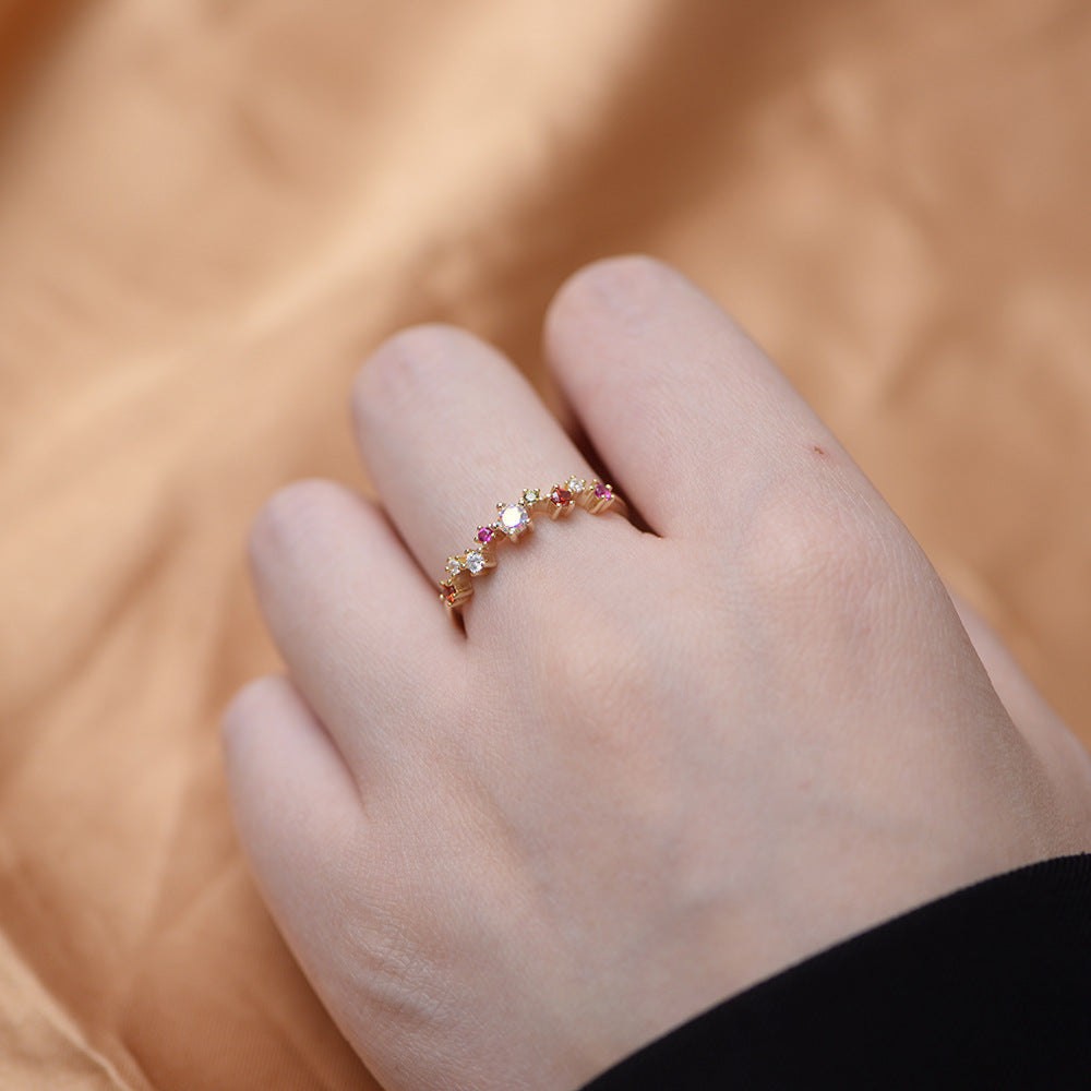Regenbogen – offener Ring