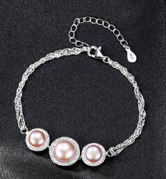Perlentrio – Armband