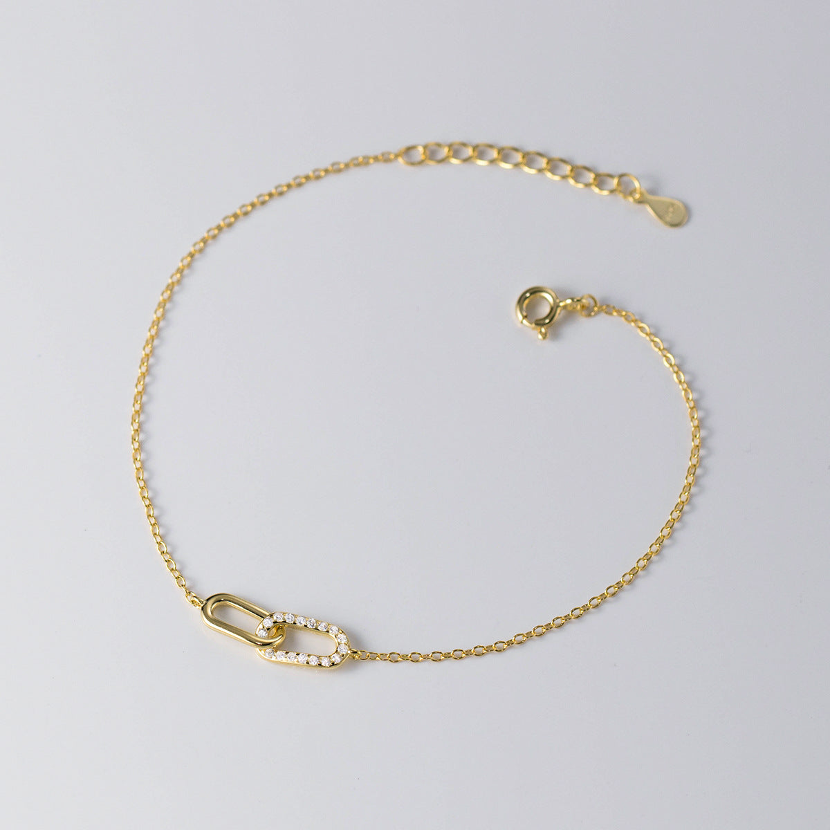 Gliederpaar – Armband mit Zirkonia