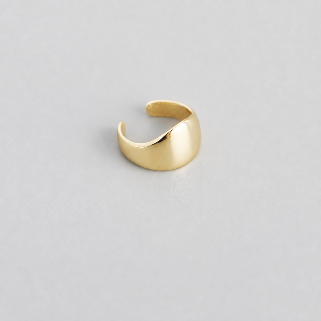 U-Form – glatter Ear Cuff, einzeln