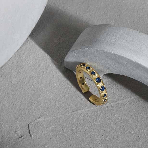 Blauschwung – offener Ring