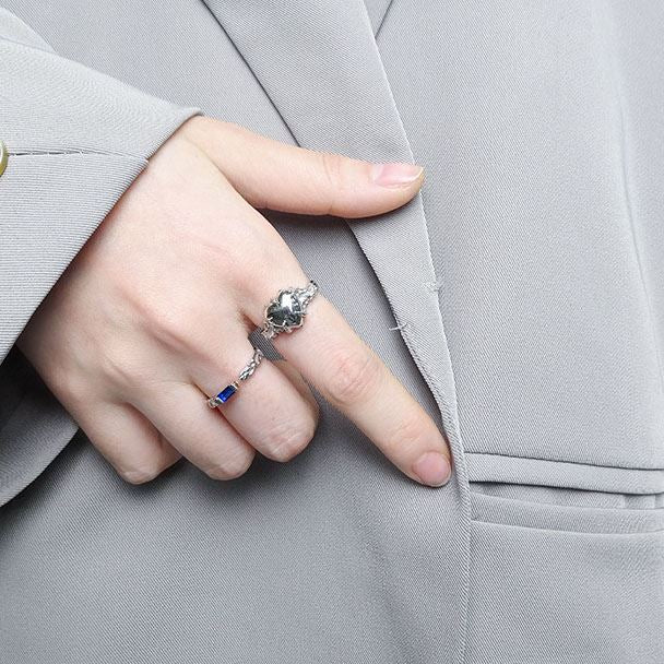 Achatliebe – offener Ring