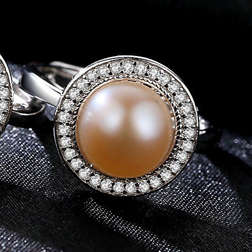 Perlenhalo – offener Ring