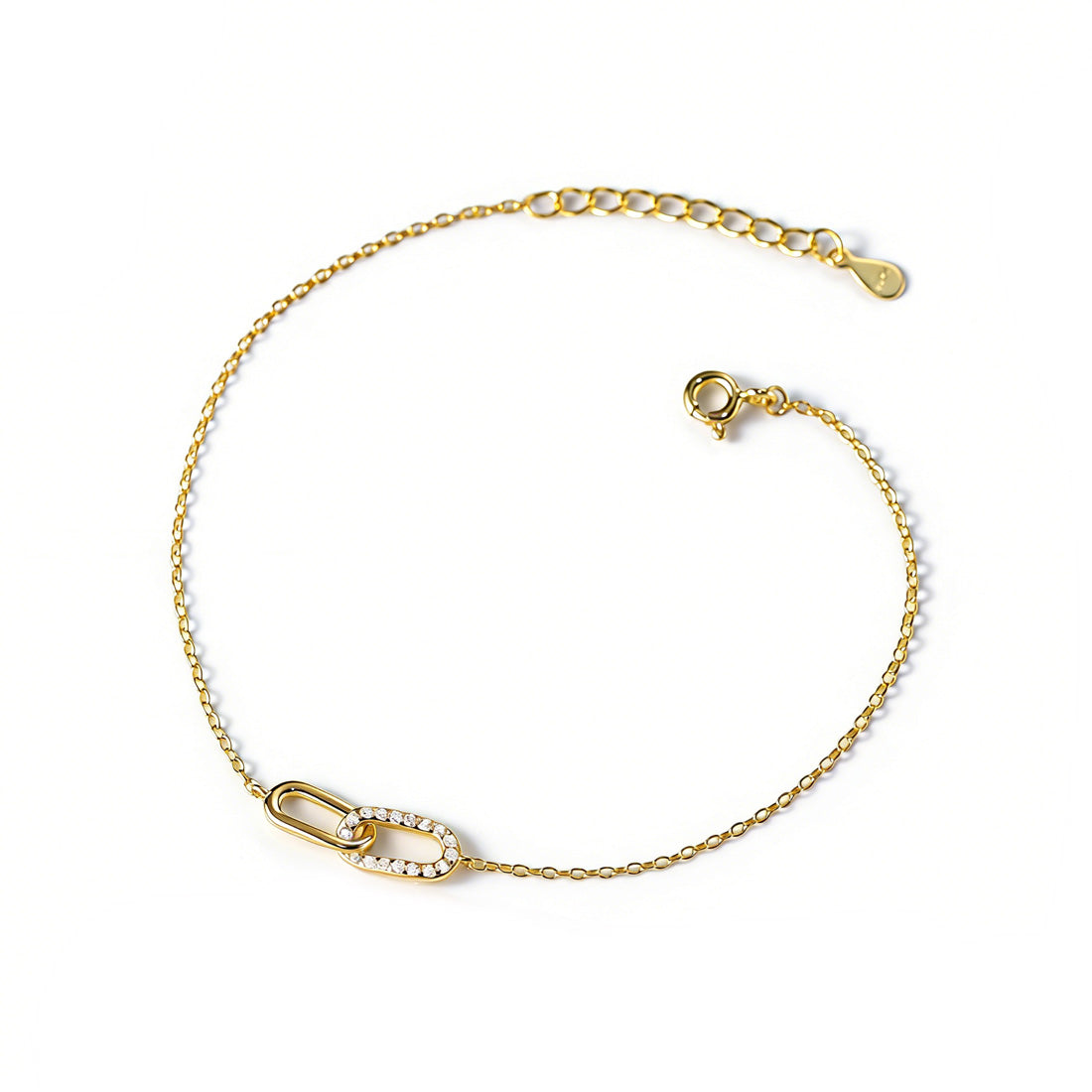 Gliederpaar – Armband mit Zirkonia