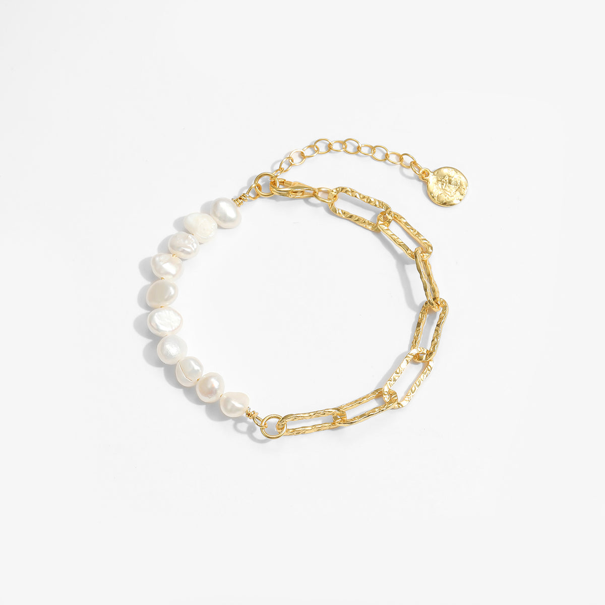 Nerina – Gliederarmband mit Perlen