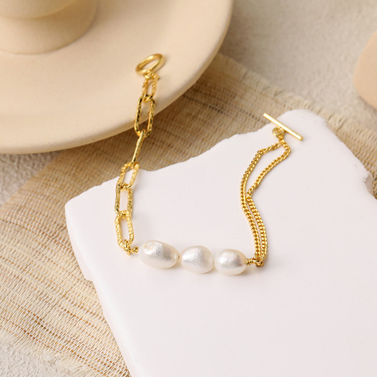 Perla – Armband mit Barockperlen